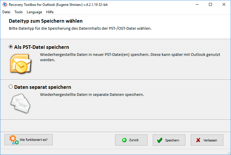 ost datei wiederherstellung