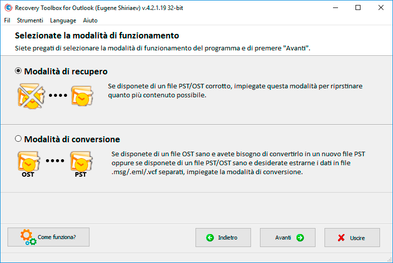 ripristinare le e-mail di microsoft outlook