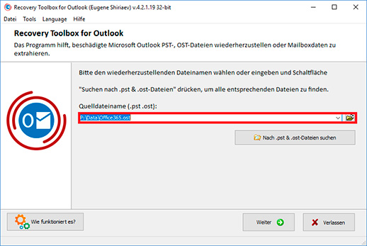 .ost repair utility