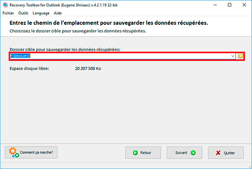comment réparer un pst