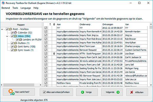 microsoft outlook repareren software